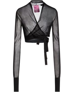 Pinko Wrap Cardigans - Black