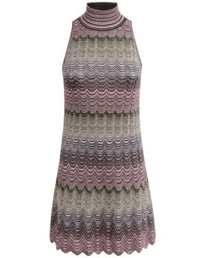 Missoni Mini-Kleid - Mehrfarbig