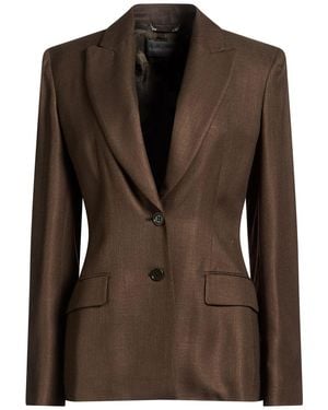 Alberta Ferretti Military Blazer Viscose - Brown