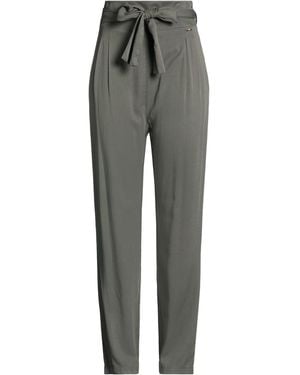 Fracomina Jeans Military Pants Viscose - Gray