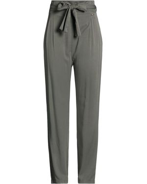Fracomina Jeans Military Pants Viscose - Gray
