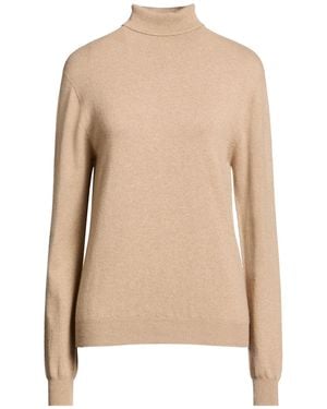 Liviana Conti Turtleneck Cashmere - Natural