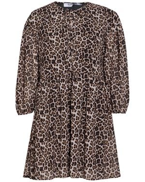 Please Sand Mini Dress Polyester - Natural