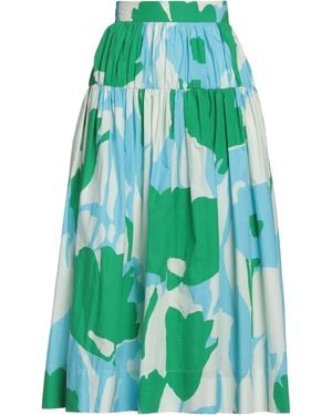 Suoli Midi Skirt - Green