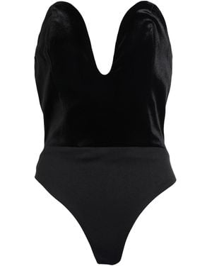 ACTUALEE Bodysuit Polyester, Elastane - Black