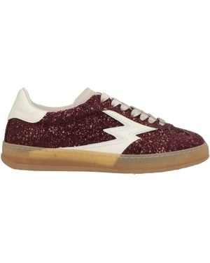 Moaconcept Burgundy Sneakers Leather - Brown