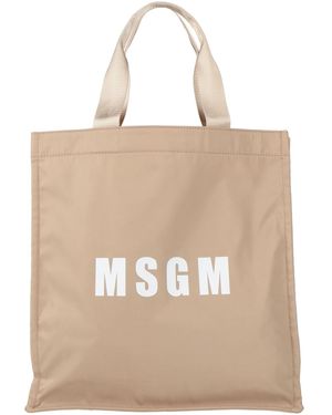 MSGM Handbag - Natural