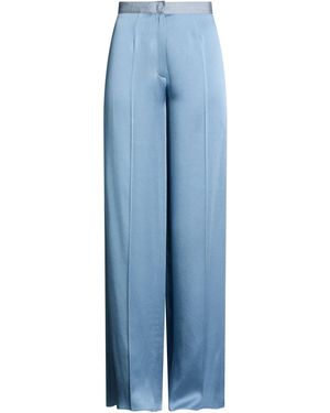 forte_forte Trousers Acetate, Viscose - Blue