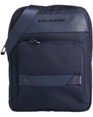 Piquadro Cross-Body Bag Cow Leather, Eva (Ethylene - Blue