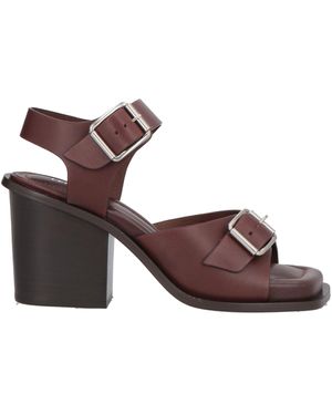 Lemaire Chocolate Sandals Cow Leather - Brown