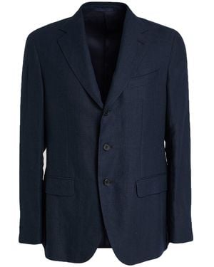 Caruso Blazer Linen - Blue