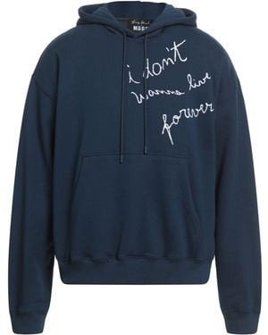 MSGM Felpa - Blu