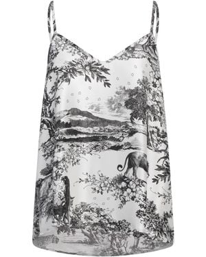 Shirtaporter Top Polyester - Gray