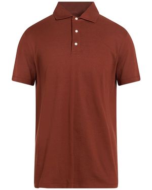 Isaia Polo Shirts - Red