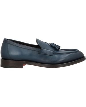 Santoni Mokassin - Blau