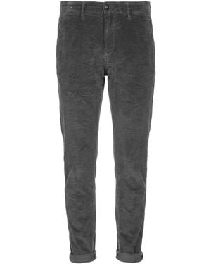 RE_HASH Charcoal Pants Cotton, Lyocell, Elastane - Gray