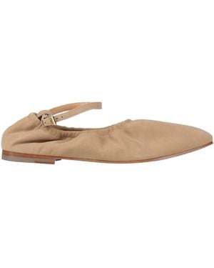 Officine Generale Ballet Flats Goat Skin - White