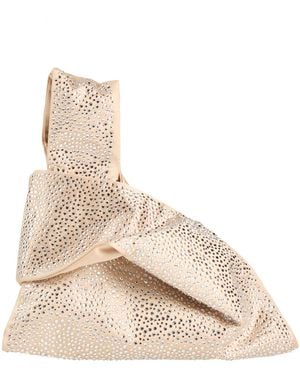 GIUSEPPE DI MORABITO Handbag Polyester, Elastane - Natural