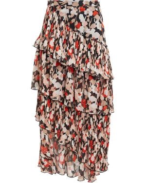 Ted Baker Midi Skirt - Red