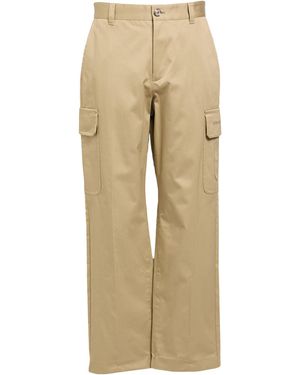 Versace Trousers Cotton, Polyester - Natural