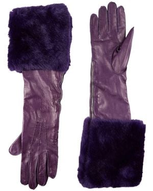 Alberta Ferretti Gloves - Purple