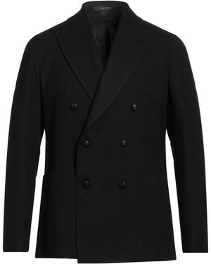 Tagliatore Blazer Virgin Wool - Black
