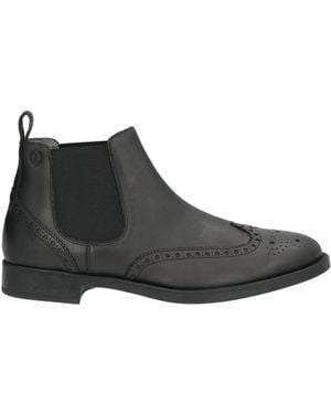 Pollini Ankle Boots Calfskin - Black