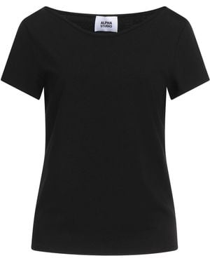Alpha Studio T-shirt - Black