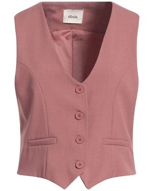 Dixie Tailored Vest Polyester, Viscose, Elastane - Pink