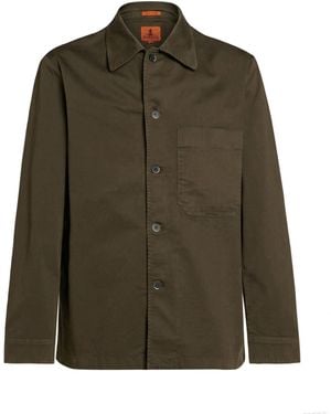 Barena Jacket Cotton, Elastane - Green