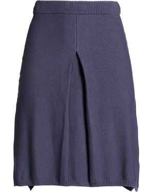 Alexandra Golovanoff Mini Skirt Cotton, Polyamide - Blue
