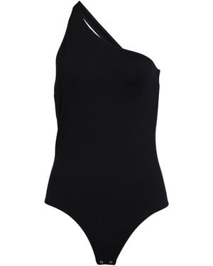 McQueen Bodysuit Polyamide, Elastane - Black
