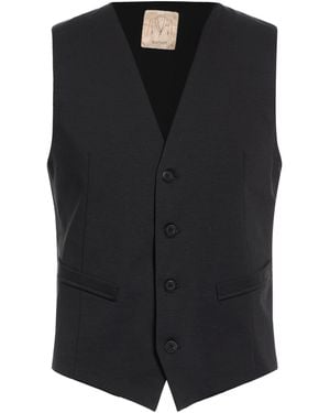 Barbati Tailored Vests - Black