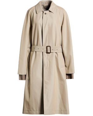Maison Margiela Light Overcoat & Trench Coat Cotton, Polyester - Natural