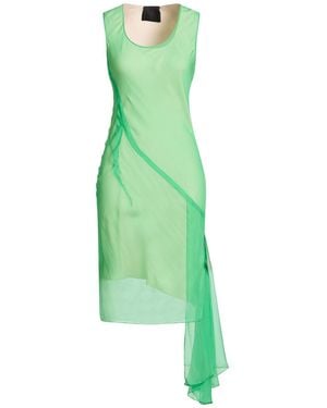 Givenchy Midi Dress Silk - Green