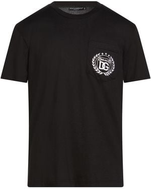 Dolce & Gabbana T-Shirt Cotton - Black