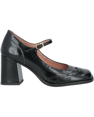 Ovyè Pumps Leather - Black