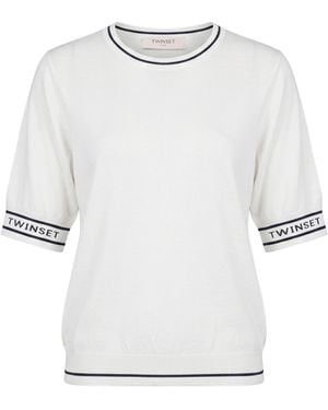 Twinset Pullover - Bianco