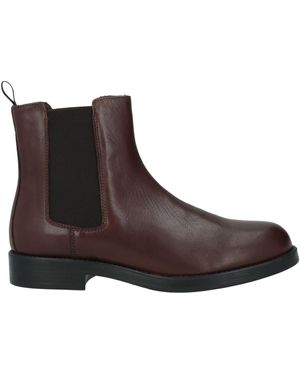 Antica Cuoieria Botines De Caña Alta - Marrón