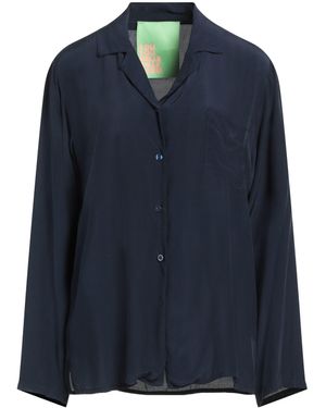 LOU LOU BELLE VILLE PARIS Shirt Rayon - Blue