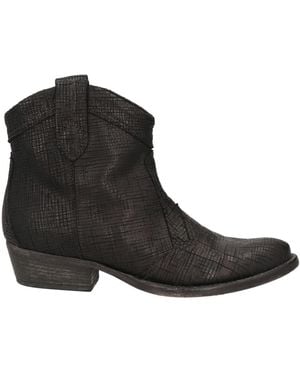 Materia Prima By Goffredo Fantini Ankle Boots Leather - Black