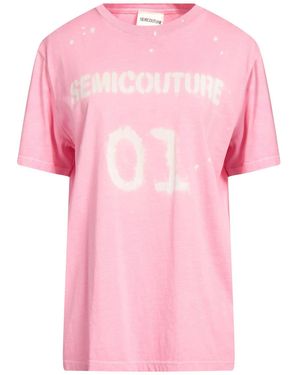 Semicouture T-shirt - Pink