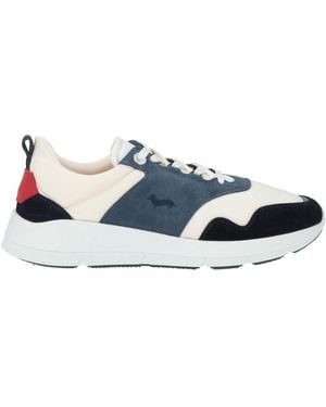 Harmont & Blaine Sneakers Leather, Textile Fibers - Blue