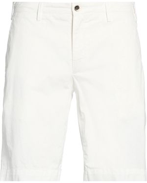 Germano Shorts & Bermuda Shorts Cotton, Elastane - White