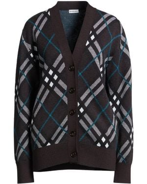 Burberry Cardigan Wool, Mohair Wool, Polyamide, Elastane - Black