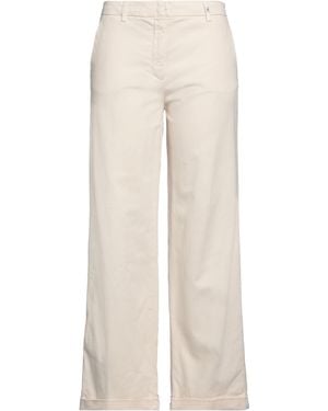 Myths Ivory Pants Modal, Cotton, Elastane - Natural