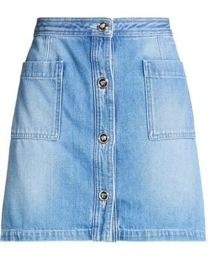 Versace Denim Skirt Cotton - Blue