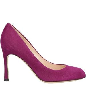 Sergio Rossi Court Shoes Leather - Purple