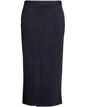 Max Mara Maxi Skirt Polyamide, Elastane - Blue