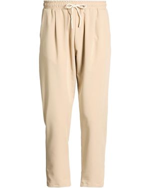 Imperial Trousers Polyester, Viscose, Elastane - Natural